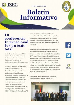 Boletín Informativo junio-julio 2018