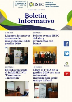 Boletín Informativo febrero-marzo 2019