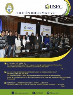 Boletín Informativo mayo 2018