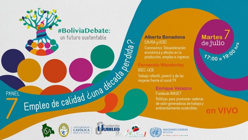 Bolivia Debate: Un Futuro Sustentable. Panel 7