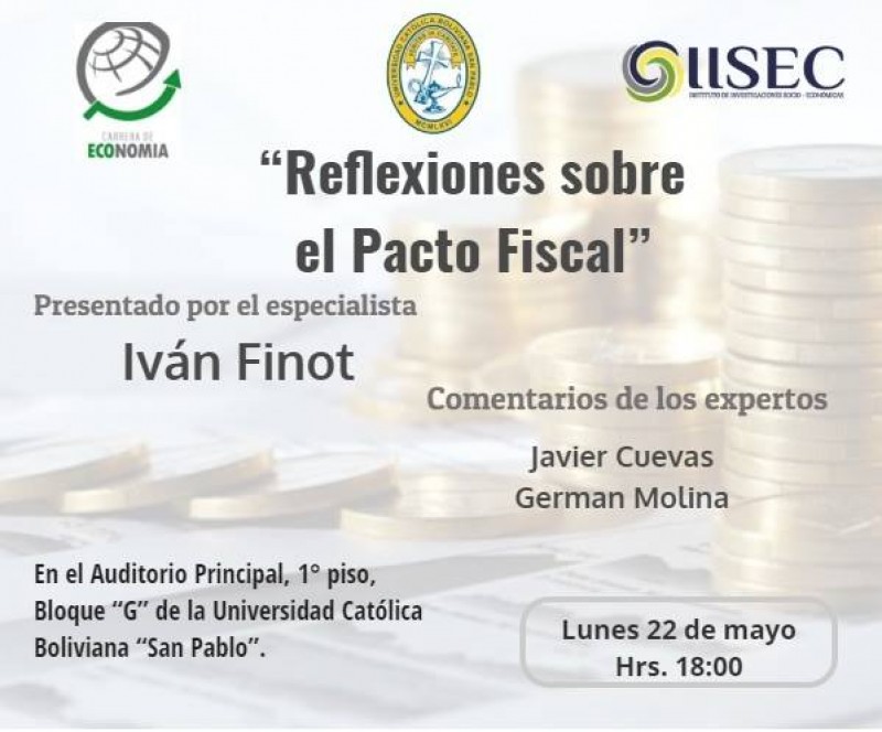 Reflexiones sobre el Pacto Fiscal.