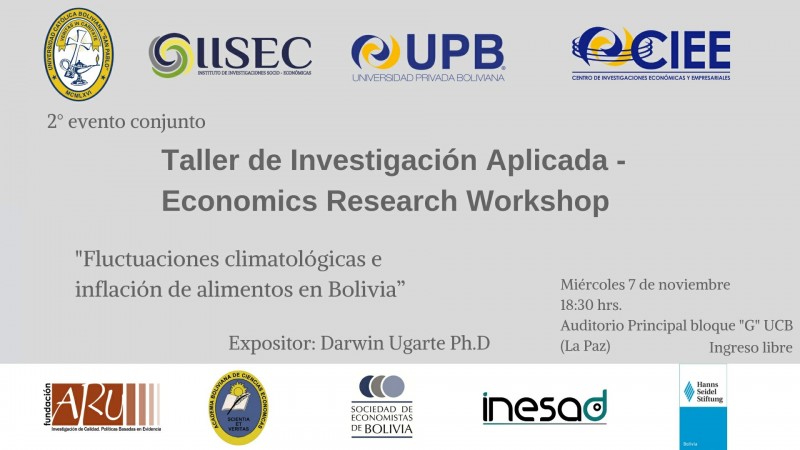 2° versión Taller de Investigación Aplicada - Economics Research Workshop