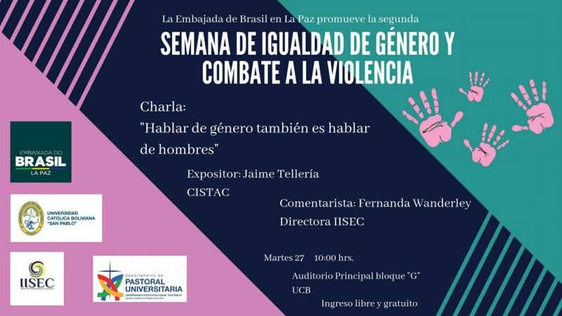 Hablar de género también es hablar de hombres