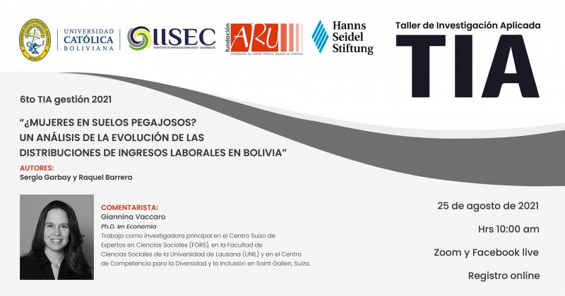 6° Taller de Investigación Aplicada 2021