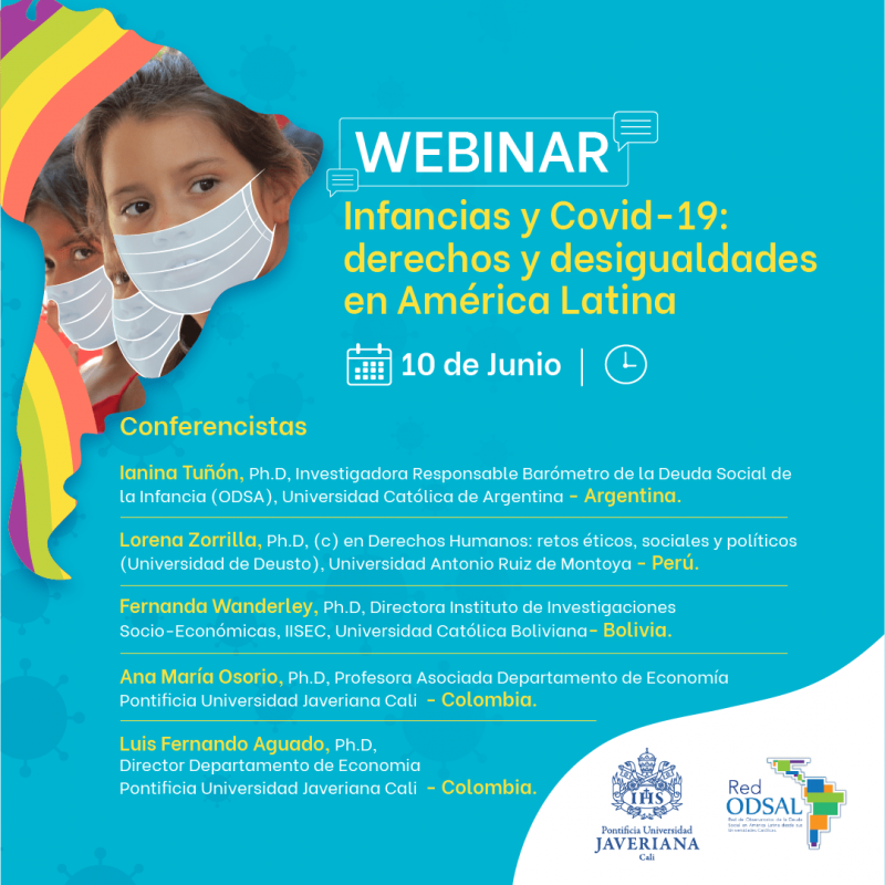 Webinar Infancia y Covid-19: derechos y desigualdades en América Latina