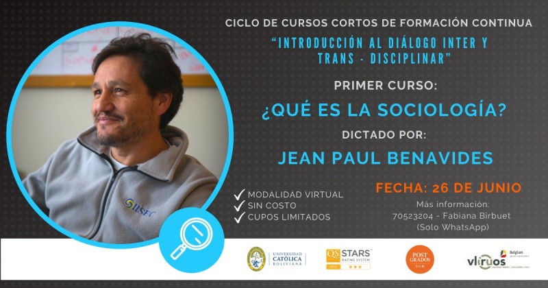 Cursos cortos de “Introducción al diálogo Inter y Trans - Disciplinar”