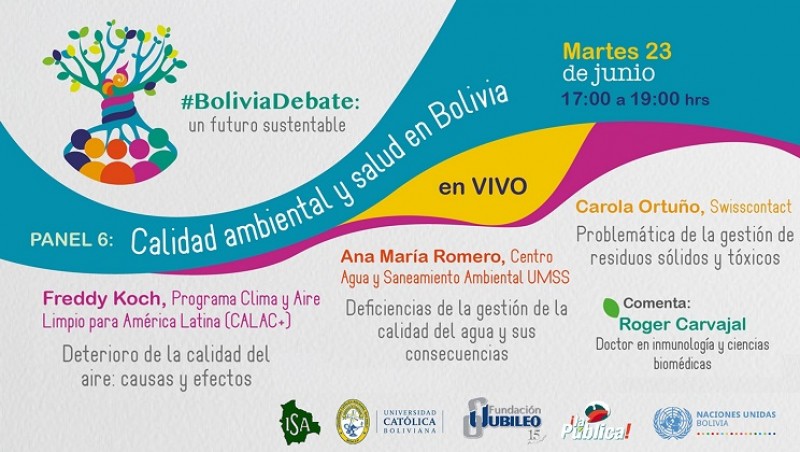 Bolivia Debate: Un Futuro Sustentable. Panel 6