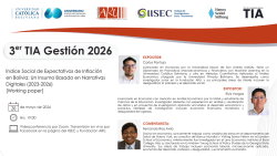 3er Taller de Investigación Aplicada 2026