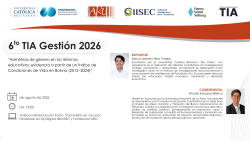 6to Taller de Investigación Aplicada 2026