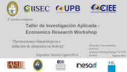 2° versión Taller de Investigación Aplicada - Economics Research Workshop