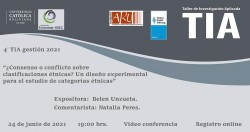 4° Taller de Investigación Aplicada 2021