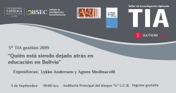 5° Taller de Investigación Aplicada 2019