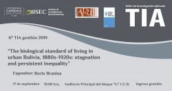 6° Taller de Investigación Aplicada 2019