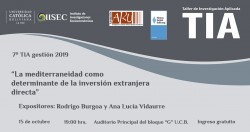 7° Taller de Investigación Aplicada 2019