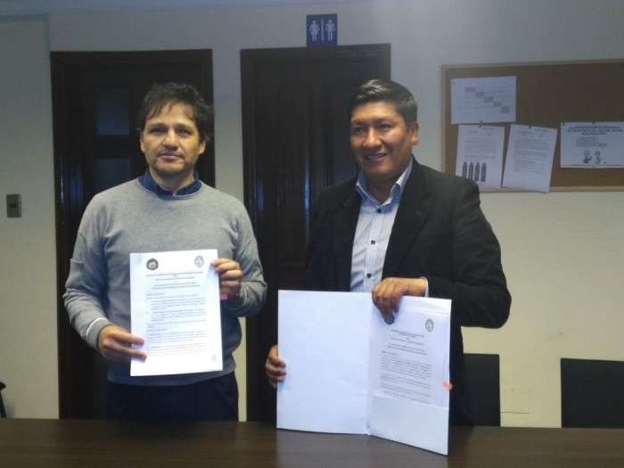 El IISEC firma convenio con el municipio de Batallas