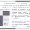 Convocatoria - Revista LAJED No. 45