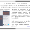 Convocatoria - Revista LAJED No. 46