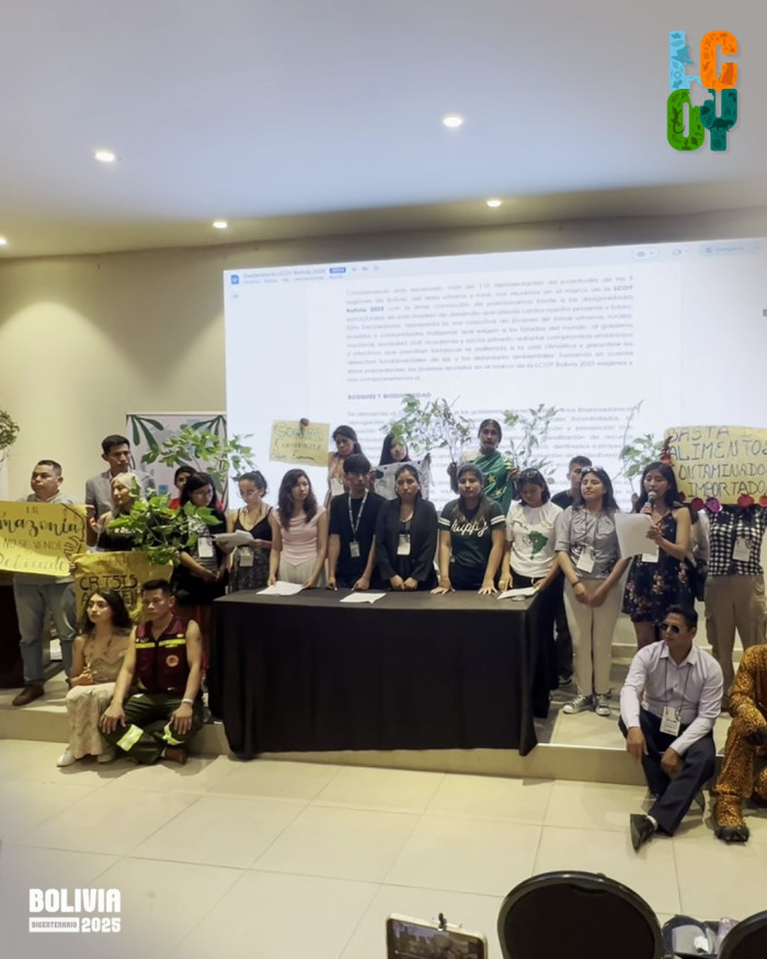 IISEC presente en la LCOY 2025: Juventud boliviana impulsa la protección y restauración de cuerpos de agua