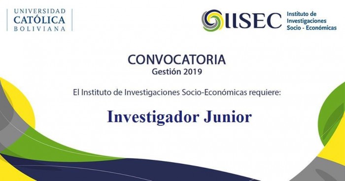 Convocatoria Investigador Junior