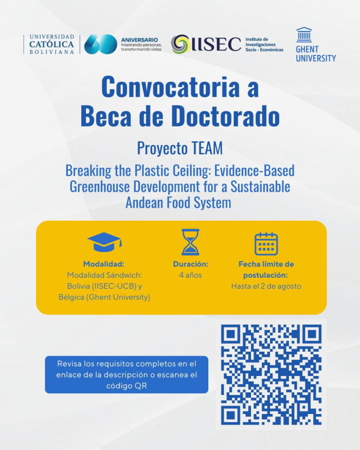 Convocatoria a Beca de Doctorado - Proyecto TEAM