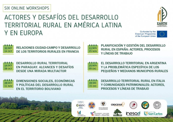 COMENZARON LOS CURSOS ONLINE DEL PROYECTO EARTH