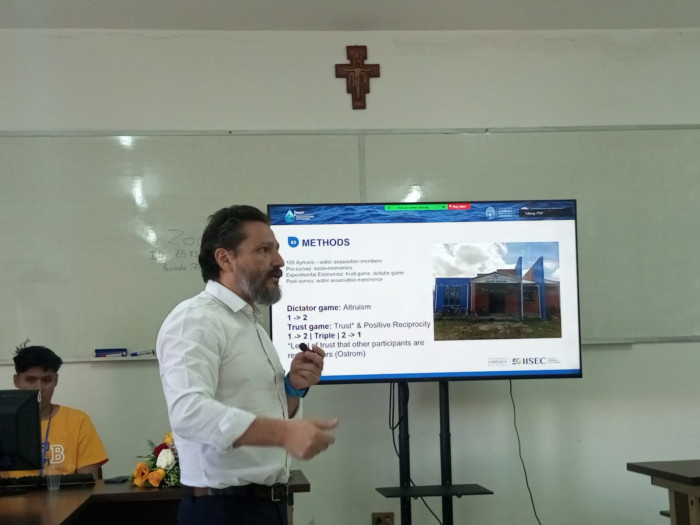 El IISEC en el International Congress of Water Sustainability and Technology