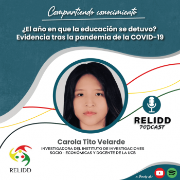 Carola Tito presenta la investigación
