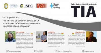 El IISEC invita a participar en el quinto TIA del 2022