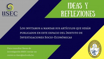 Participación abierta para nuestro espacio de Ideas y Reflexiones