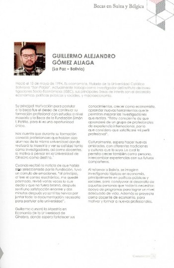 La revista Contacto publica sobre un investigador IISEC