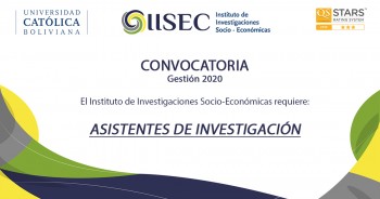 El IISEC busca asistentes de investigación