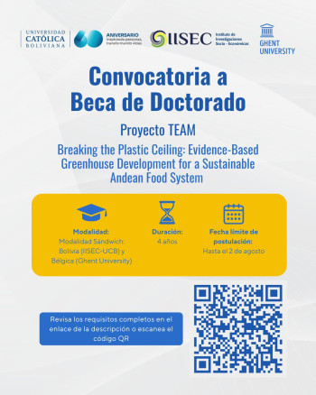Convocatoria a Beca de Doctorado - Proyecto TEAM