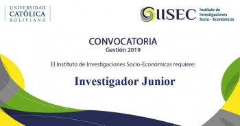 Convocatoria Investigador Junior