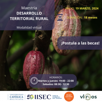 Maestría en desarrollo territorial rural