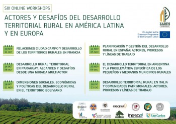 COMENZARON LOS CURSOS ONLINE DEL PROYECTO EARTH
