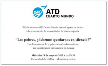 El IISEC colaboró en la investigación “Los pobres, ¿debemos quedarnos en silencio?”
