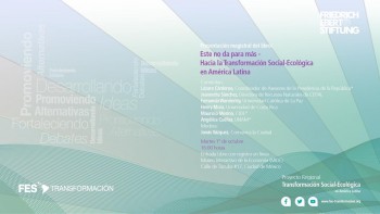 Expertos de 14 países latinoamericanos se reúnen en CDMX para presentar una alternativa de transformación social y ecológica