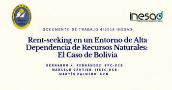 Nueva publicación del investigador asociado del IISEC-UCB en la Serie de Documentos de Trabajo de INESAD
