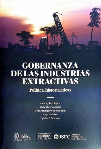 El IISEC presentará la edición boliviana del libro Gobernanza de las Industrias Extractivas