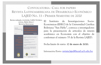 Convocatoria Lajed N° 33