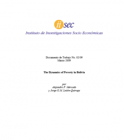 The Dynamics of Poverty in Bolivia