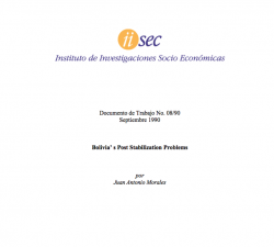 Bolivia’ s Post Stabilization Problems