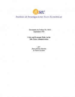 Crisis and Economic Policy in the Siles Zuazo Administration