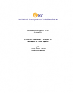Gestão do Conhecimento Estratégico em  Instituições de Ensino Superior