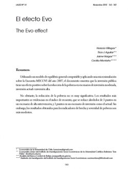 El efecto Evo