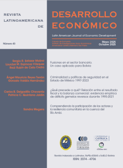 Revista Latinoamericana de Desarrollo Económico No.43