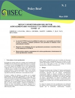 No. 2. Retos y oportunidades del sector agroalimentario nacional y la crisis sanitaria de COVID-19
