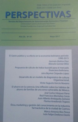 El Gasto Público y su Efecto en la Economía Boliviana: Periodo 1990-2015