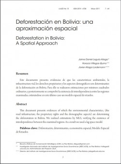 The Dynamics of Poverty in Bolivia