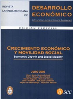 Revista Latinoamericana de Desarrollo Económico Edición Especial - Crecimiento Económico y Movilidad Social